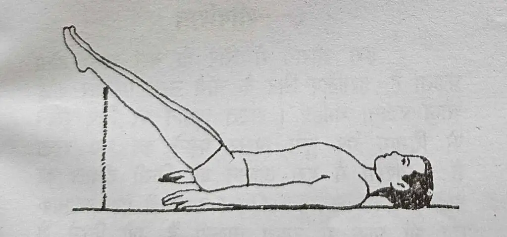 A sketch of a man engaged in a yoga pose, highlighting his concentration and physical grace.